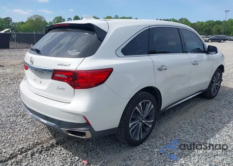 2020 Acura Mdx Technology Package z USA, uszkodzony, nr VIN 5J8YD3H53LL004976